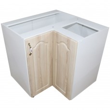 Corp inferior colt cu 2 usi Zebra cu MDF sonoma mustata